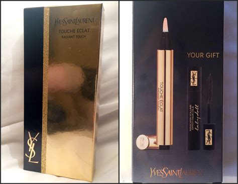 yves saint laurent touche eclat make up gift set|ysl touche eclat original shade.